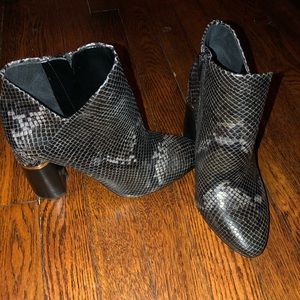 SOLD-Antonio Melani round point toe side zip